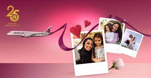 Qatar Airways Mother’s Day discount on ticket fares